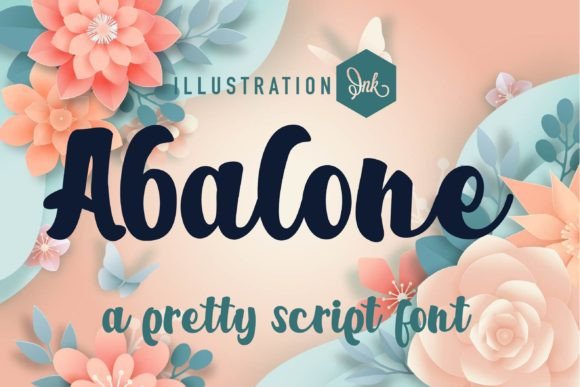 Abalone: A Retro Script Typeface for Modern Web Design