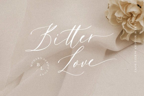 Bitter Love: The Modern Script Typeface for Scroll-Stopping Campaigns