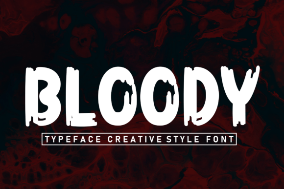 Bloody: The Horror Script Font That Elevates Campaign Visuals
