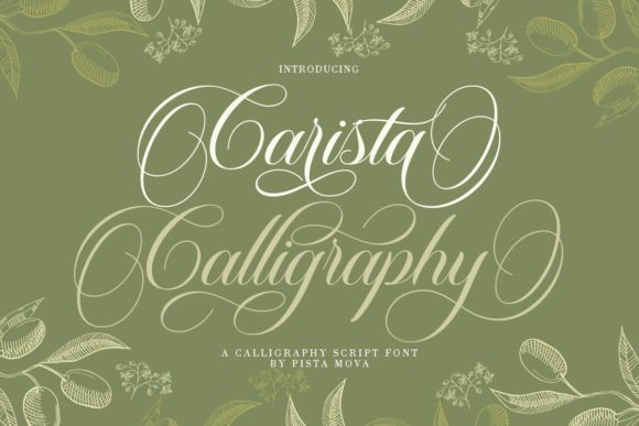 Carista Calligraphy: A Modern Typeface for Elegant Web Design