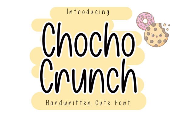 Chocho Crunch: The Quirky Typeface That Elevates Small Business Branding