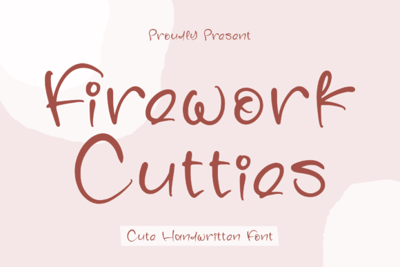 Firework Cutties: A Playful Handwritten Typeface for Modern Web Design