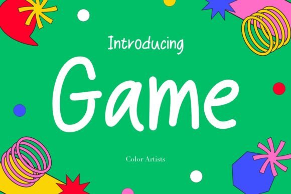 Game Typeface: A Dynamic Font for Bold Branding Projects