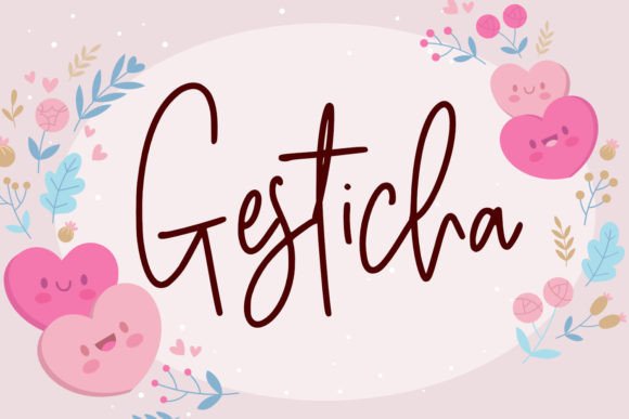 Gesticha: The Handwritten Typeface That Elevates Campaign Visuals