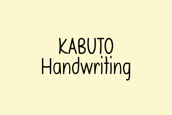 Kabuto: The Handwritten Typeface That Elevates Digital Branding