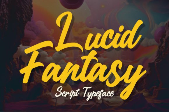 Lucid Fantasy: The Script Font for Dreamy Editorial Design