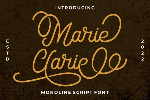 Marie Clarie: The Script Typeface for Authentic Campaign Visuals