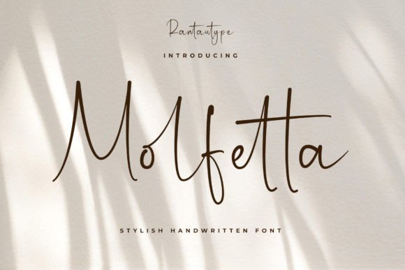 Molfetta: A Premium Script Typeface for Modern Web Design