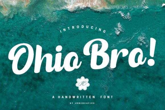Ohio Bro: A Magical Script Typeface for Elegant Branding