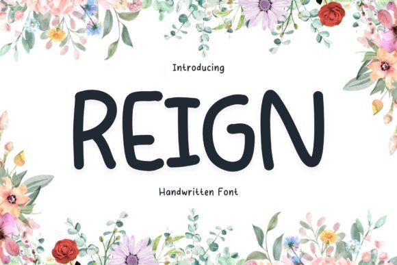 Reign Font: The Majestic Typeface for Handmade Branding