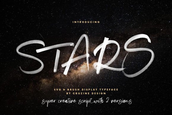 Stars: The Modern Brush Handwritten Font for Creative Sellers