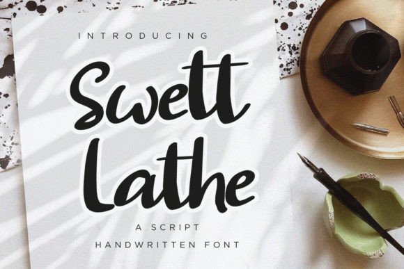 Swett Lathe: The Modern Script Typeface for Digital Experiences