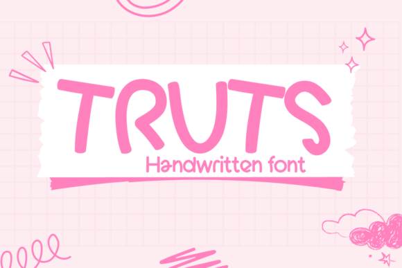 Truts Font: The Handwritten Typeface for Creative Makers