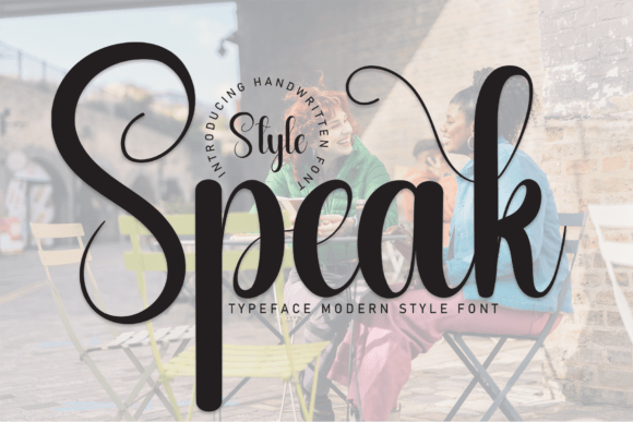Why Speak Is the Perfect Handwritten Font for Editorial Design